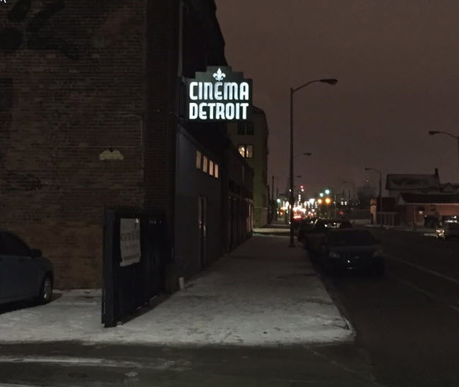 Cinema Detroit - Main Entrance